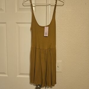 Wild Fable Mustard Romper